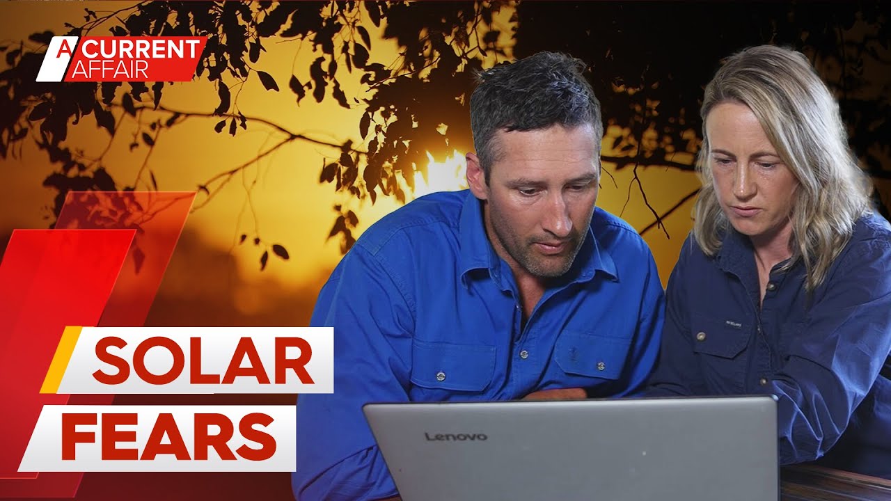 Locals fear solar farm plan could threaten community | A Current Affair