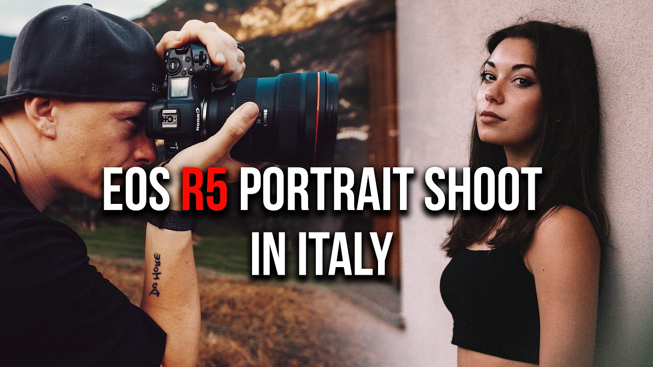 Canon EOS R5 Portrait Photography in Italy - First impression!