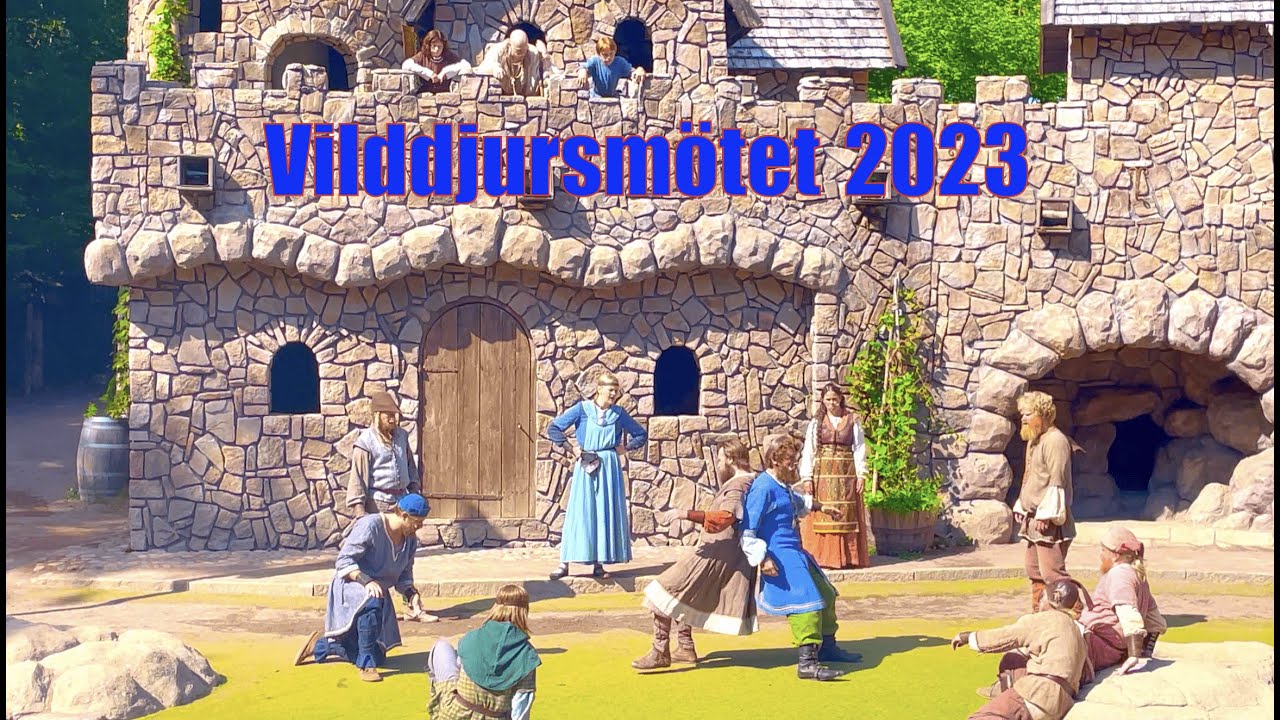 Vilddjursmötet mattisborgen teater på Astrid Lindgrens Värld 2023