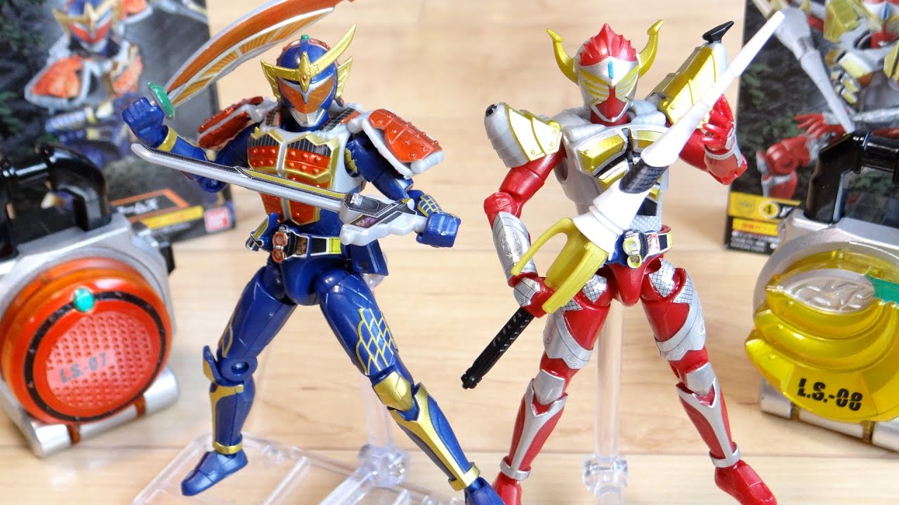 1体1000円！装動クロニクル 仮面ライダー鎧武 オレンジアームズ & バロン バナナアームズ レビュー！鎧武バナナにもアームズチェンジ再現！食玩 ガイム