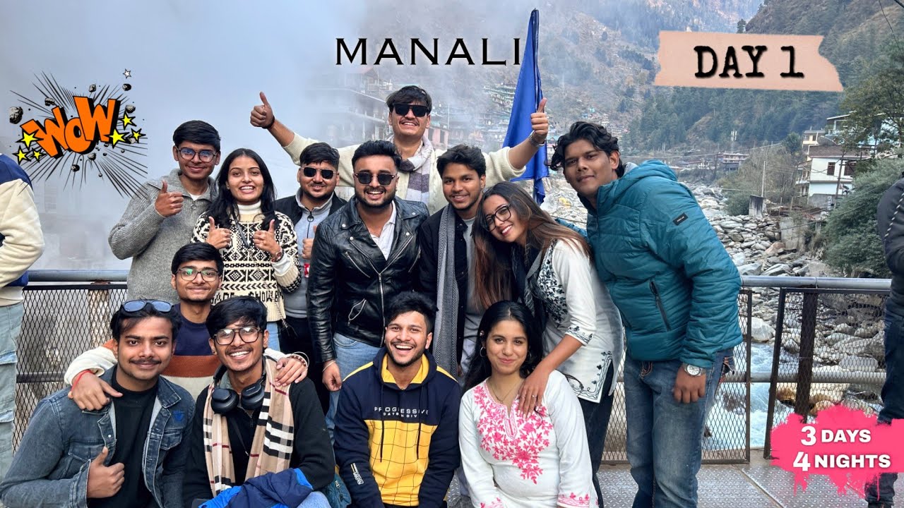Manali Trip with Strangers | Day 1 at Manali Himachal Pradesh | Manali Vlogs #manali #trip #2025