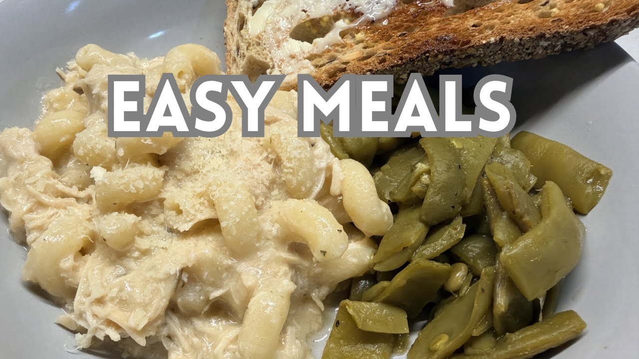 Cozy Weeknight Budget Dinners Garlic Chicken Alfredo & Easy Ravioli Lasagna Comfort Meals