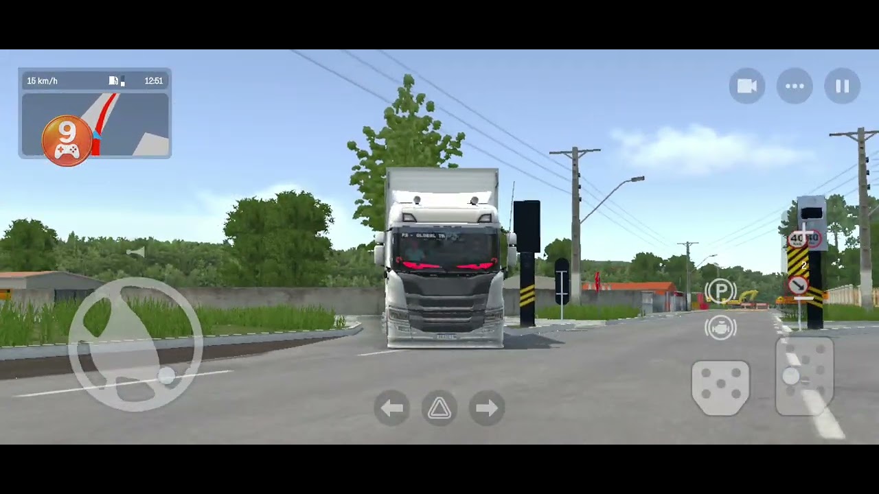 Jogando com a p320 no global truck on-line