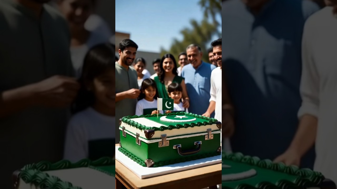 🇵🇰 World&rsquo;s Biggest Suitcase Cake &mdash; 14 August Surprise!