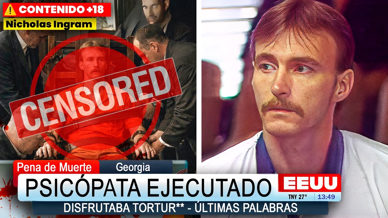 EEUU EJECUTÓ al psicópata Nicholas Ingram | Pena de Muerte