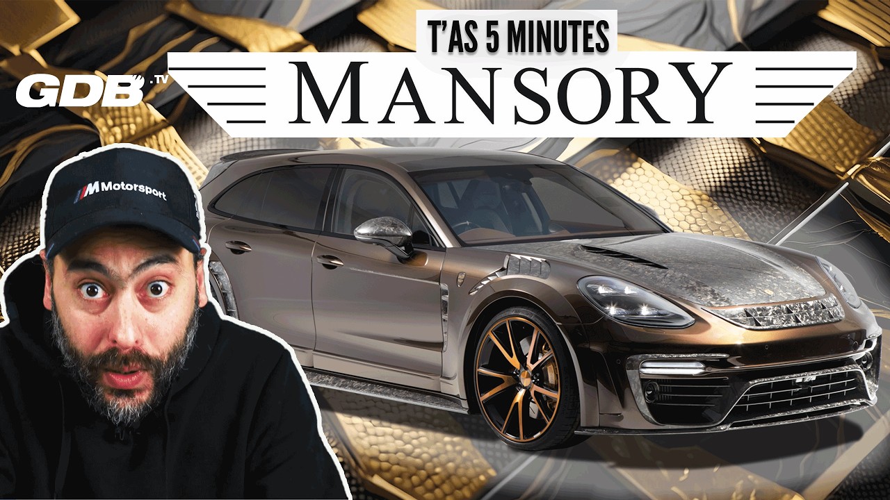 T'AS 5 MINUTES : MANSORY (très moche et très cher)