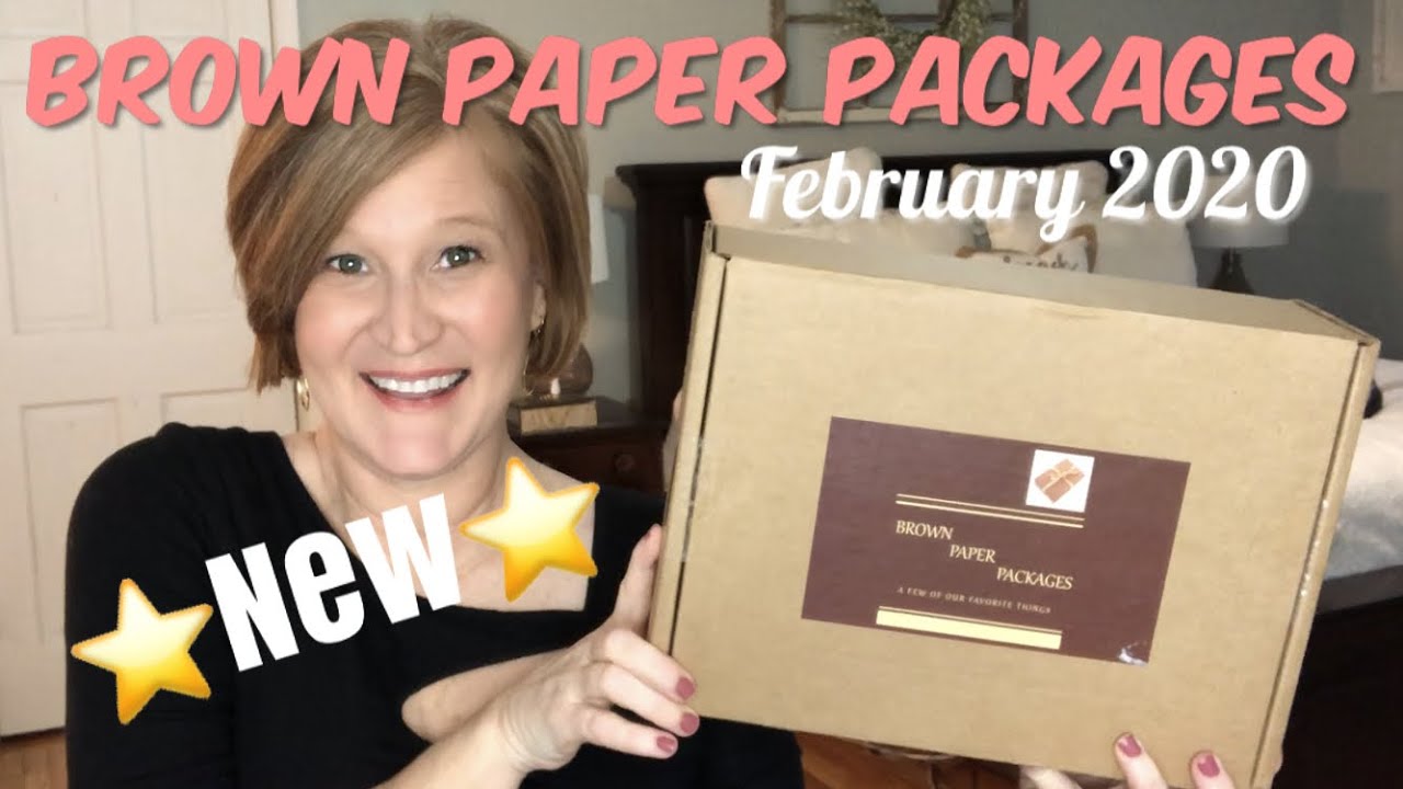 Brown Paper Packages | February 2020 | ⭐️New⭐️
