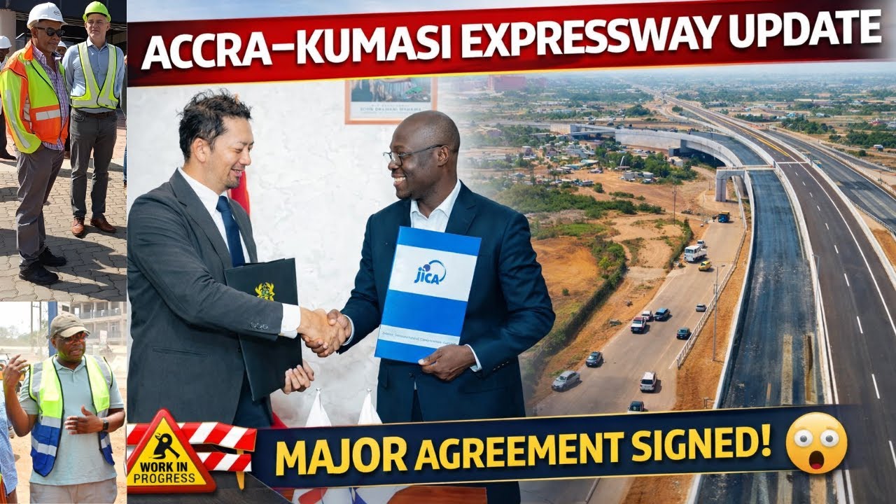 New Accra - Kumasi Expressway: BIG Update!