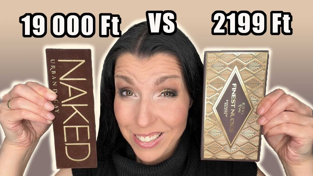 HIGH END vs DROGÉRIA | Rival Finest Nudes paletta - Érezhető a különbség?
