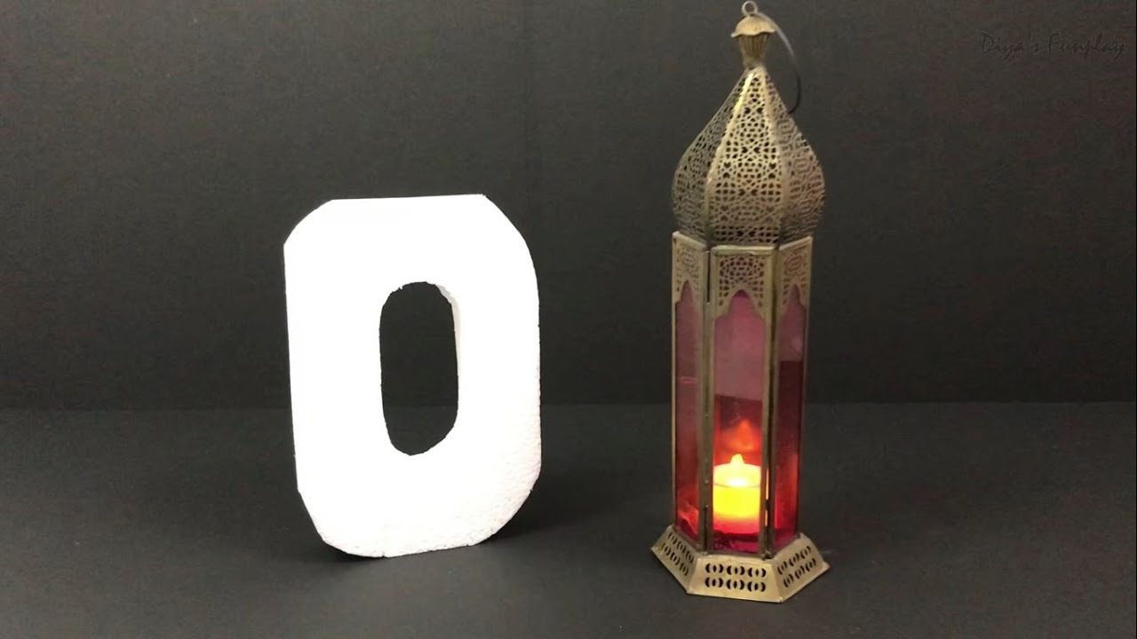 3D letter O making | 3d letters | 3D letter tutorial
