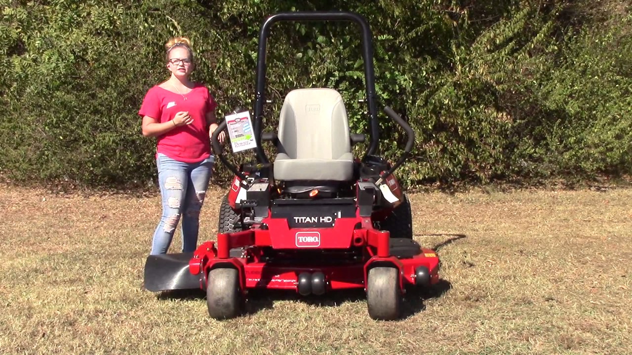 Toro 74471 Titan HD 52" 22 hp Kawasaki Zero Turn Mower Review