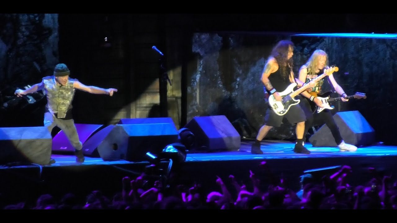 4K - 2 Minutes to Midnight - Iron Maiden - Padova 2025
