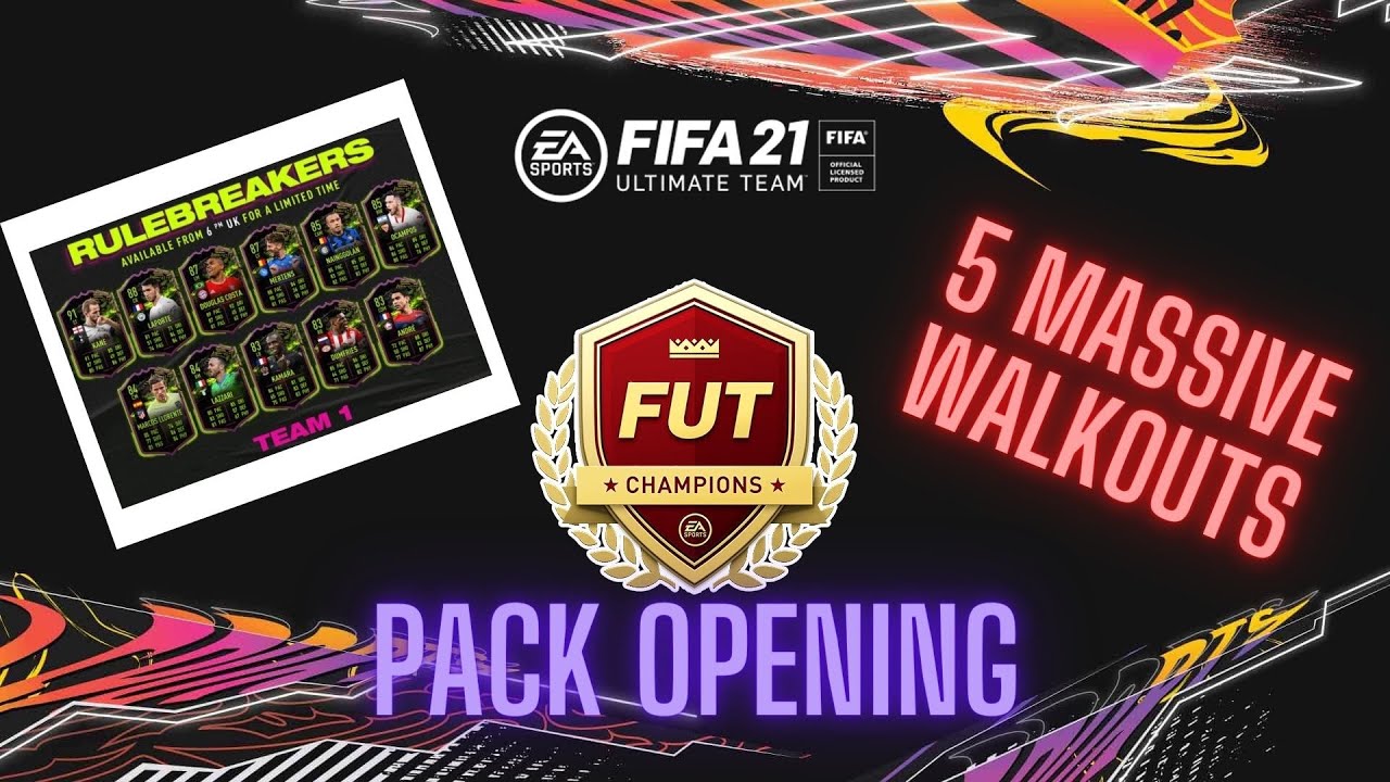 FIFA 21 RULEBREAKERS: ОТКРЫТИЕ 1 ПАКЕТА