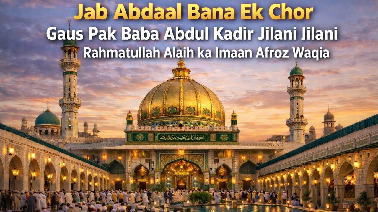 ✨ Hazrat Gause Pak Sheikh Abdul Qadir Jilani Rahmatullah Alaih 