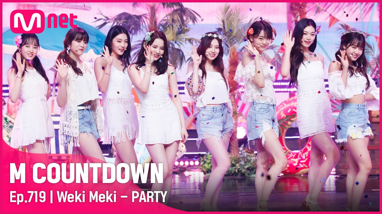 [Weki Meki - PARTY] Summer Special Stage |  #엠카운트다운 EP.719 | Mnet 210729 방송