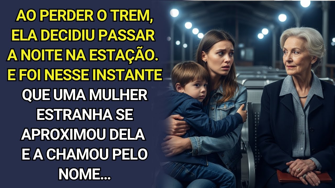 Ao perder o trem, ela passou a noite na estação. Então, uma mulher sem-teto a chamou pelo nome…