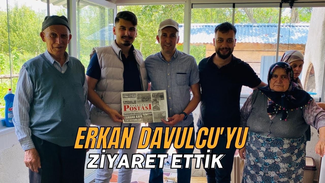 Erkan Davulcu’yu ziyaret ederek dolu dolu bir gün geçirdik..