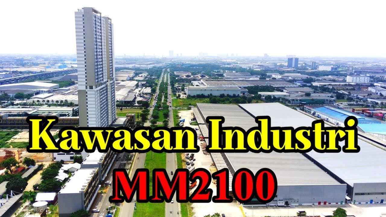 Kawasan Industri MM2100 Cikarang Bekasi | Drone View