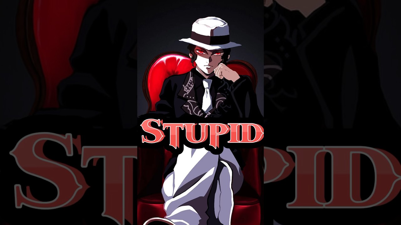 The Dumbest Anime Villain…