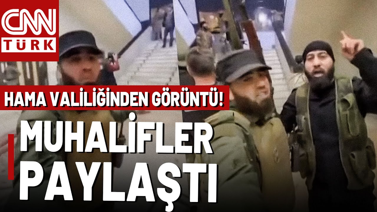 SON DAKİKA  🚨 Muhalifler Hama Valiliğine Girdi! Suriye'de Savaş: CNN TÜRK Bölgeden Aktarıyor