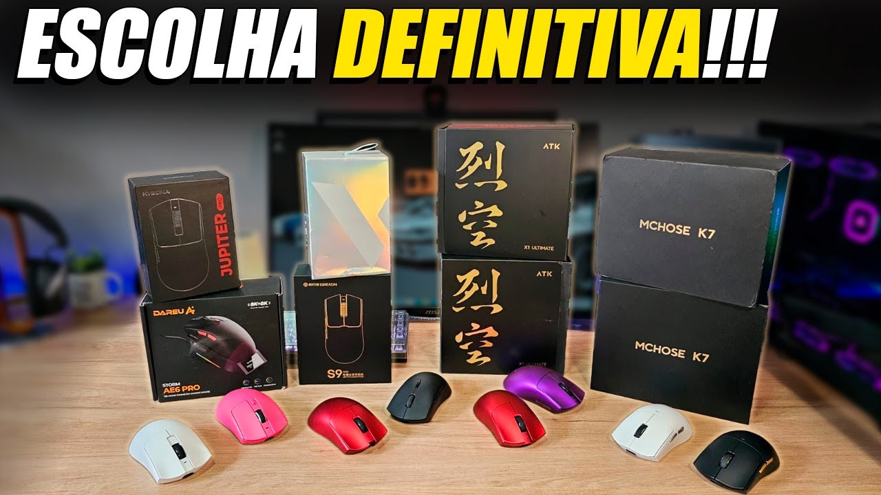 Qual A MELHOR C&Oacute;PIA do Razer Viper V3 Pro? MINHA ESCOLHA DEFINITIVA!