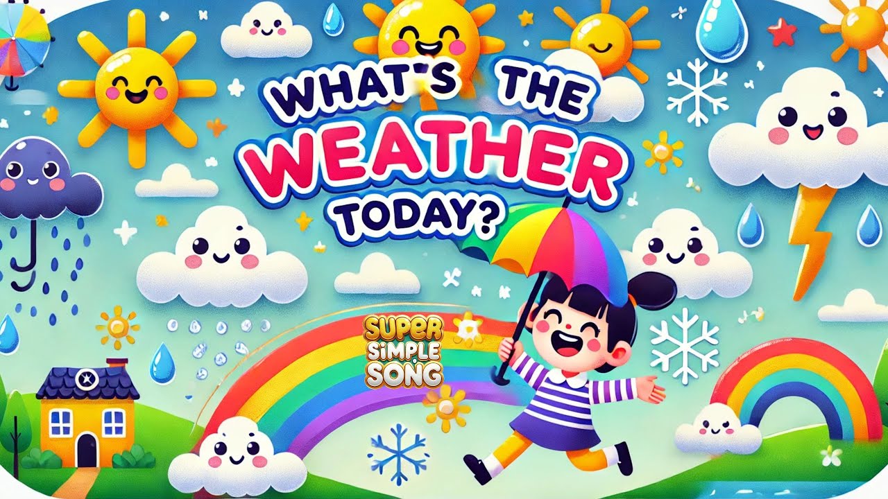 What's a weather today? I poems kids songs l poem for life l @VigStories