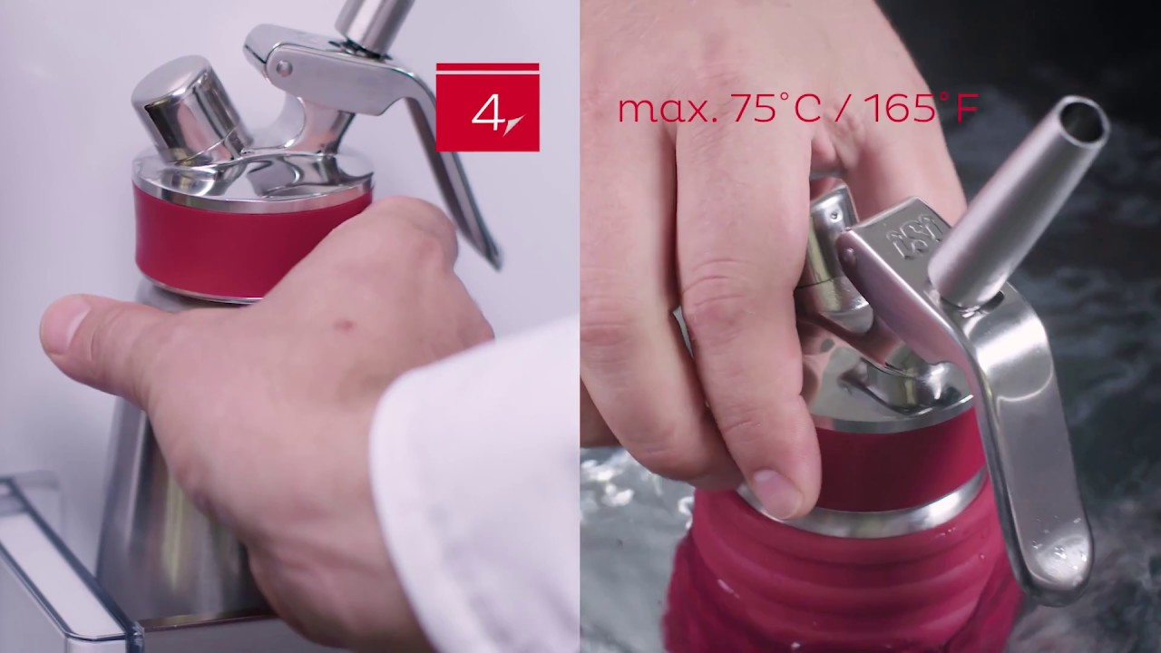 iSi - Gourmet Whip - How to Use