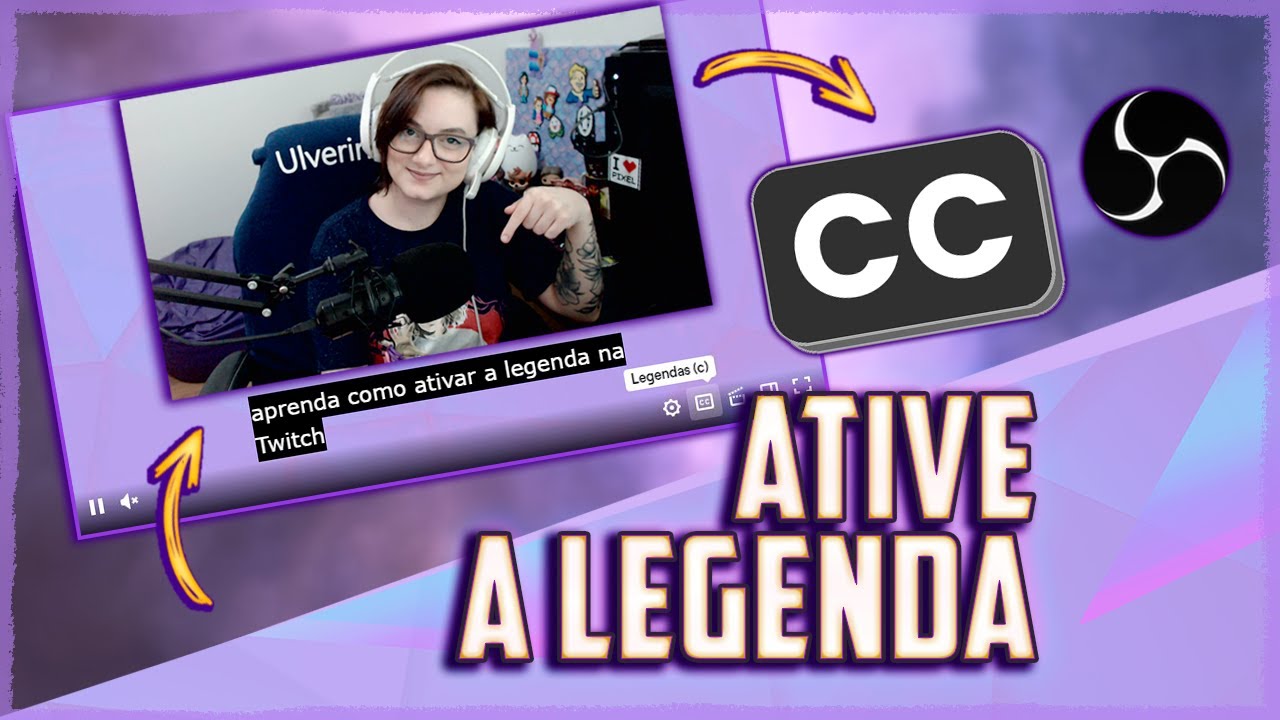 Como configurar Legendas (Closed Captions) - OBS Studio