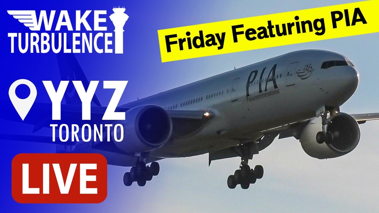 🔴 LIVE Toronto Pearson Airport Plane Spotting ️✈️ Friday YYZ Action!