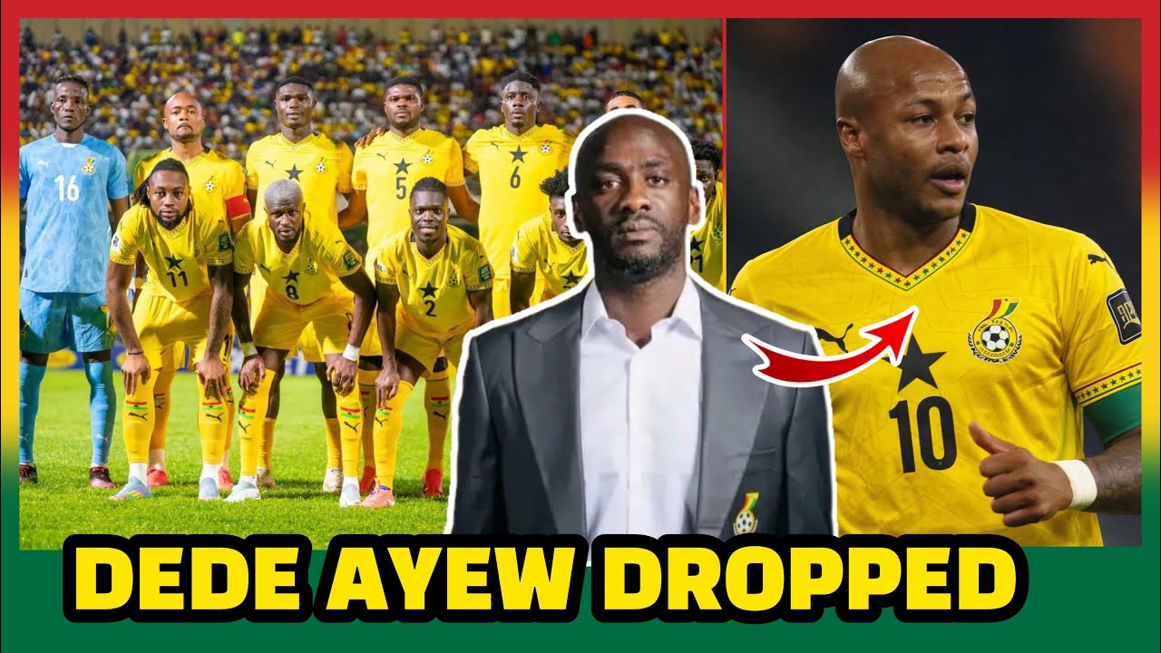 Black Stars 26-Man Squad: Otto Addo Drops Dede Ayew Ahead of Austria and Germany Games