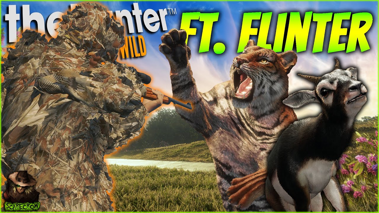 I Took Flinter On A Tiger Infested Buffalo Hunt! The Hunter Call of the wild @Flintergaming