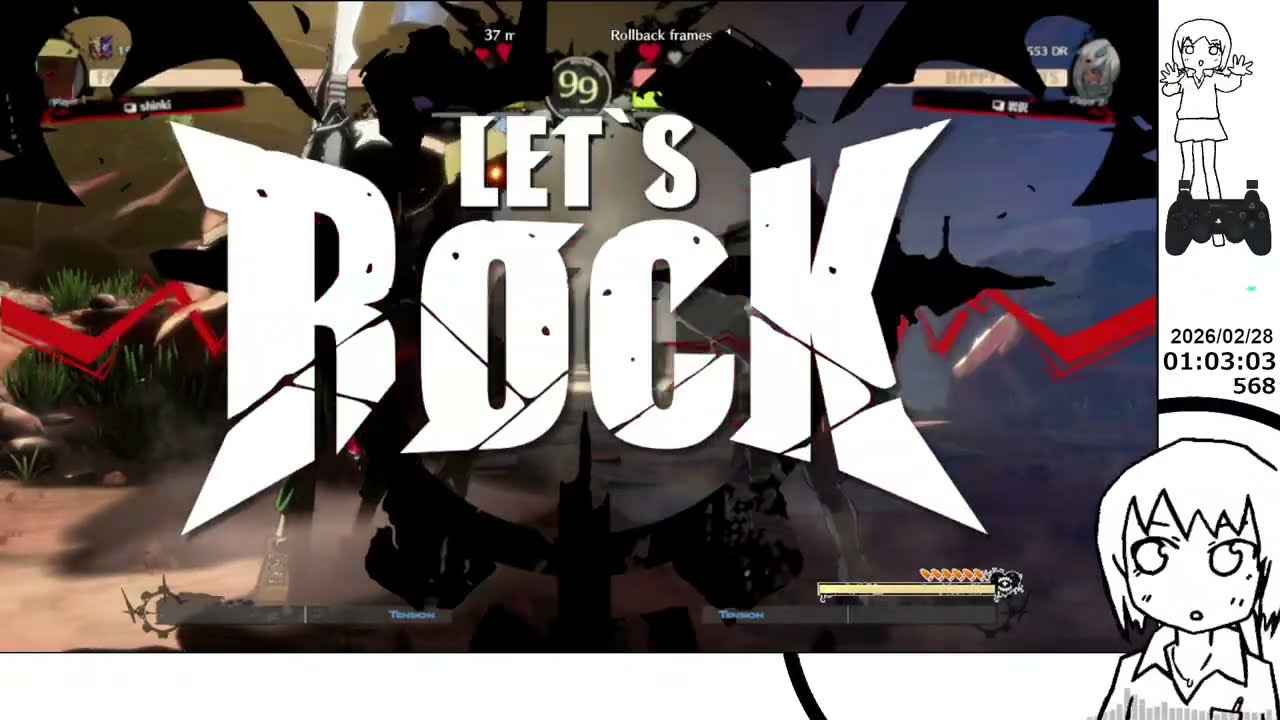 【GUILTY GEAR -STRIVE】ファウストで