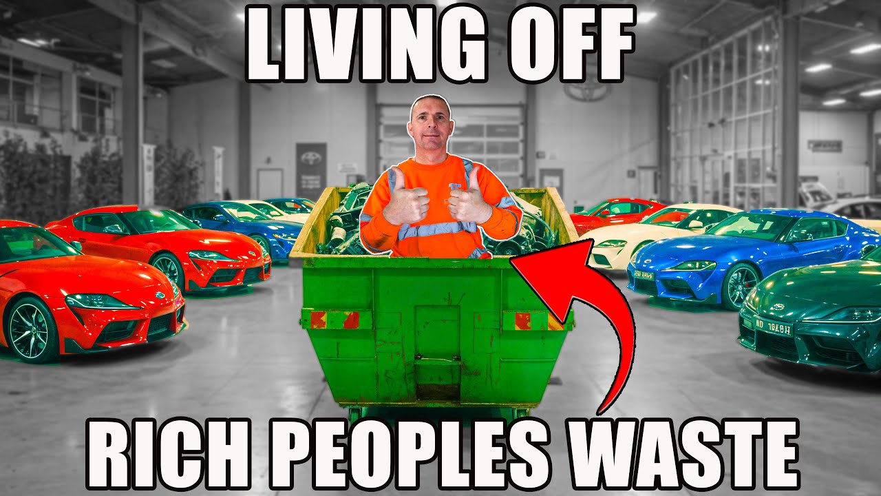 😲[LIVING FOR FREE OFF RICH COMPANIES WASTE]😲, DUMPSTER DIVING UK