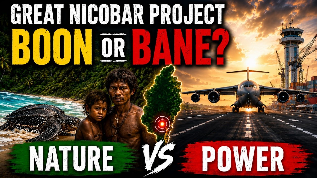 ₹81,000 Crore Great Nicobar Project | Strategic Masterstroke or Environmental Disaster?