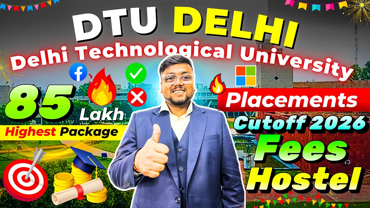 DTU College Review❤️[2026] | DTU vs NSUT vs IIITD | Cutoff, Placement, Sports, Hostel |DTU Delhi