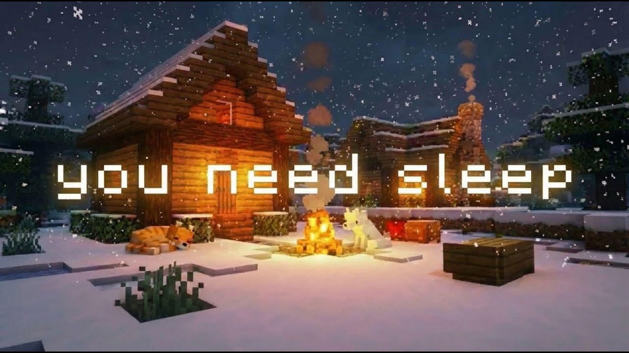 you’re safe here, i promise... (minecraft sleep music)