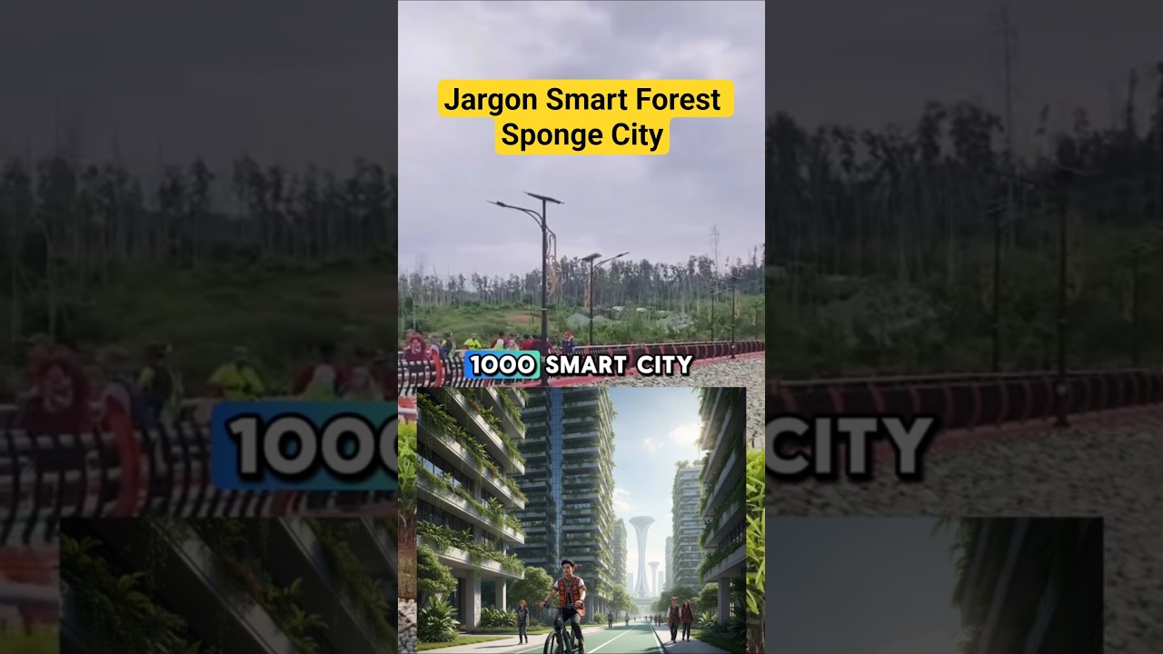 IKN Nusantara Smart City Sponge City Forest City #ikn #pembangunanikn #infrastruktur #gibran #ahy