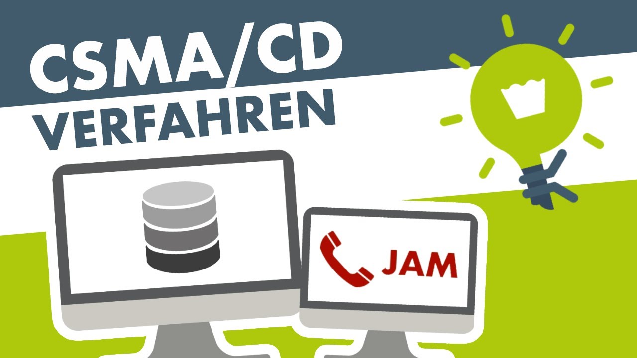 CSMA/CD VERFAHREN einfach erkl&auml;rt