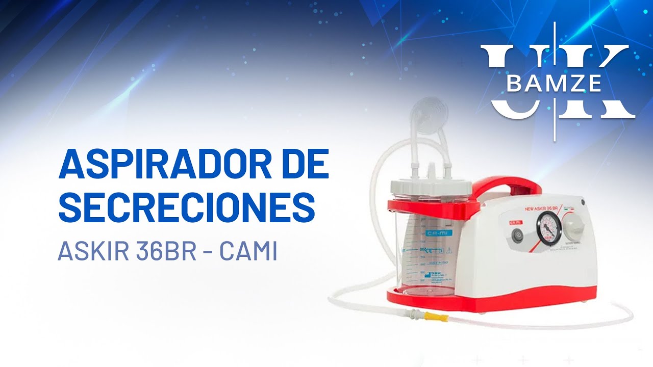 Aspirador de secreciones CAMI ASKIR 36BR - BAMZE UK