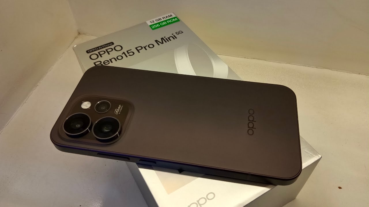 OPPO Reno 15 Pro Mini 5G Unboxing & look & Features🔥