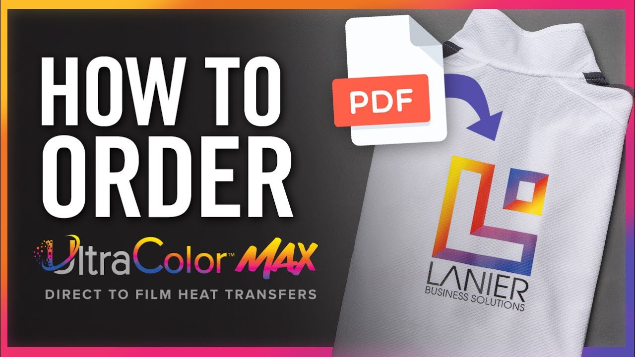Как заказать и когда использовать термотрансферные пленки UltraColor Max