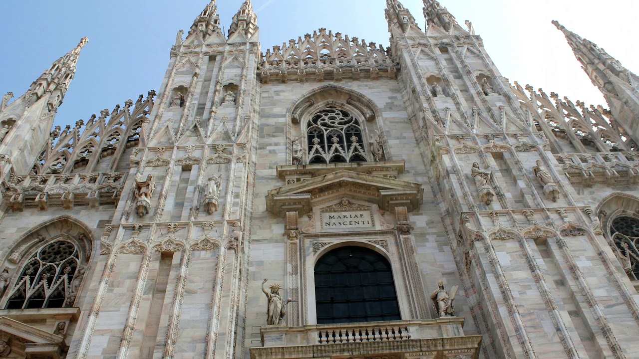 El Duomo Milan Italia . Música : Vladan Zivancevic