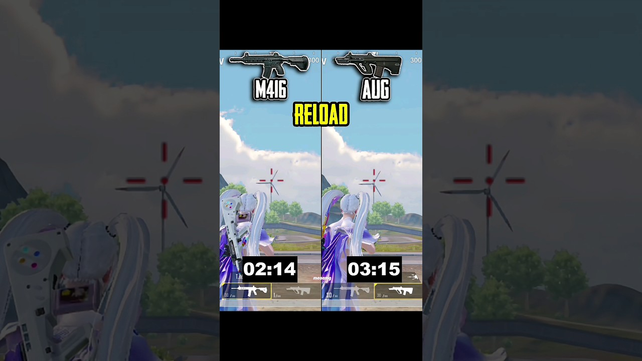 Will the AUG replace the M416 ?😳 #pubgmobile #pubg #bgmi