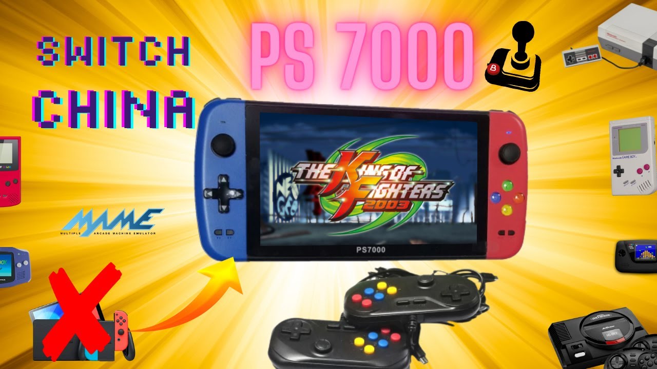 Me compre una switch china y me encanto 🤯 Consola PS7000