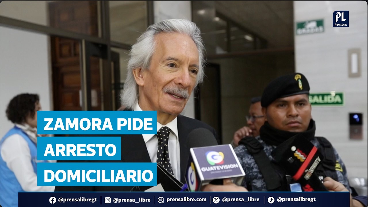 José Rubén Zamora solicita arresto domiciliario y expone argumentos ante Cámara de Amparo