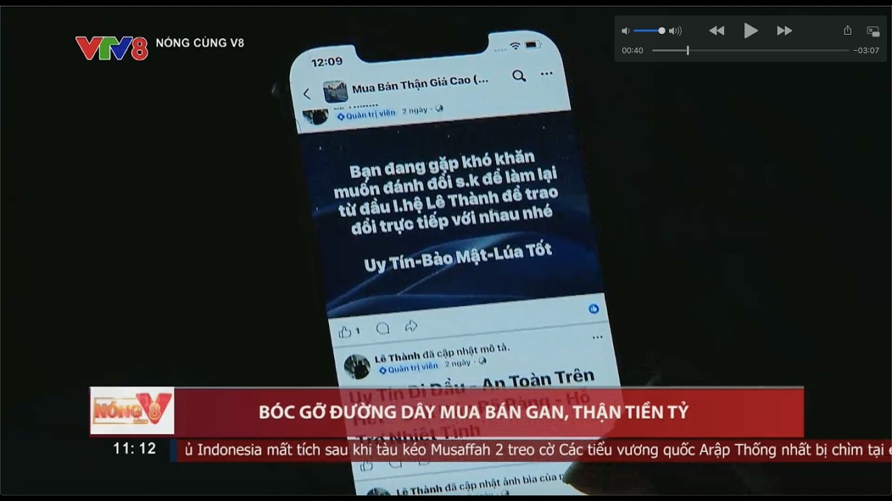 Bóc gỡ đường dây mua bán gan, thận tiền tỷ #vtv8 #thoisu