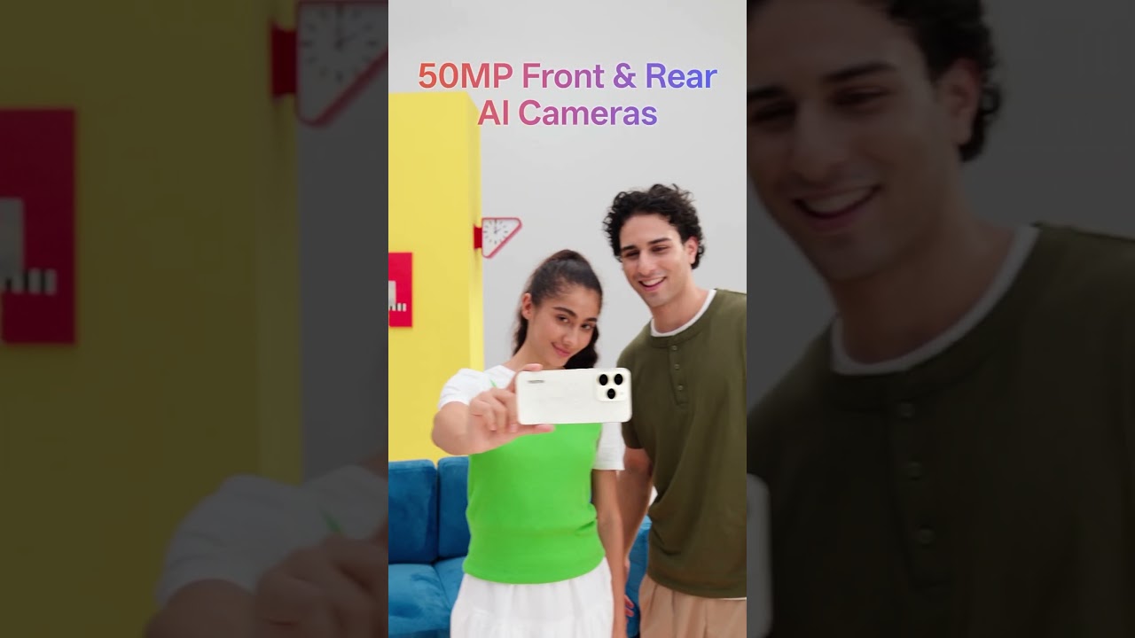 realme 15T 5G │ 70000mAh Massive Battery, 50MP AI Cameras, MediaTek Dimensity 6400 Max 5G Processor
