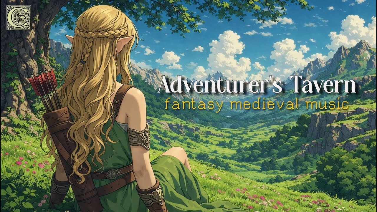 Energetic Tavern/Inn Medieval Fantasy Music - Flute Celtic Playlist Adventurer's Tavern Fantasy Folk