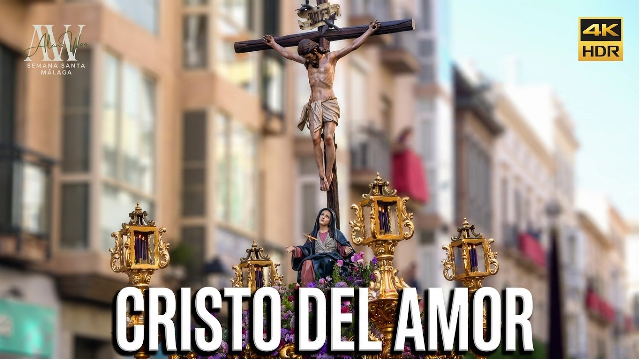▶️ CRISTO DEL AMOR | LLEGA A “El Rico” | VIERNES SANTO INOLVIDABLE EN MÁLAGA 2025 |  [4K]