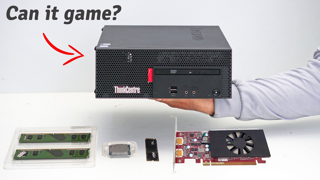 Lenovo M710e: i7-7700 + RX 6500 PC upgrade, CAN IT GAME?